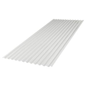 Corrugated Rib Wall Panel 36 in. x 146 in. White