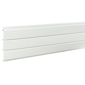 White Truvent Hidden Vent Soffit 12 in. x 12 ft.