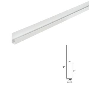 Rib Corrugated Wall Panel «J» Moulding 10 ft. White