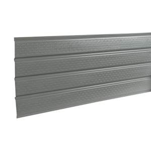 Charcoal n° 856 Aluminum Ventilated Soffit 16 in. x 12 ft. Heavy Gauge