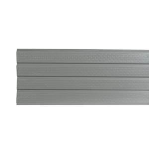 Charcoal n° 856 Aluminum Ventilated Soffit 16 in. x 12 ft. Heavy Gauge
