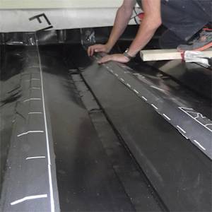 Membrane de drainage pour patio 17 1/4 po x 50 pi