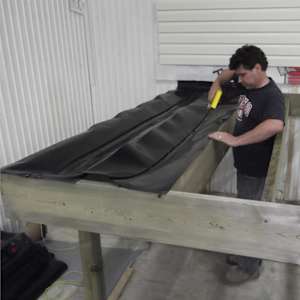 Membrane de drainage pour patio 17 1/4 po x 50 pi