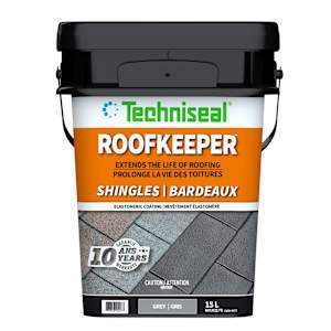 TECHNISEAL  Grey Elastomeric Shingle Coating 15 L