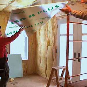 ISOLOFOAM ISO R PLUS Premium Vapour Barrier Insulating Panel 1/2 in. x 48 in. x 97 1/4 in.