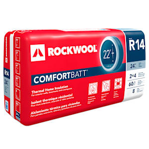 Laine isolante R-14 Rockwool ComfortBatt 3 1/2 po x 23 1/4 po