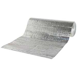 Isolant réfléchissant à bulles M2V aluminium/blanc 4 pi x 62,5 pi