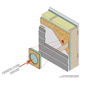 OSB Insulating Panel 1 5/16 in. x 4 ft. x 9 ft.