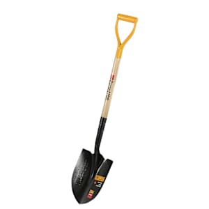 GARANT Pro Round Hardened Steel Shovel with Wooden Handle 41 in.
