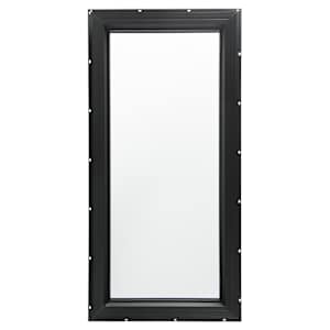 Fenêtre de cabanon fixe 17 po x 36 po