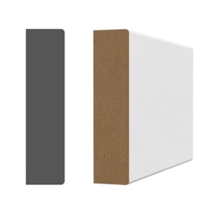 Rectangular Wood Fibre Casing 5/8 in. x 2 1/2 in. x 85 in.