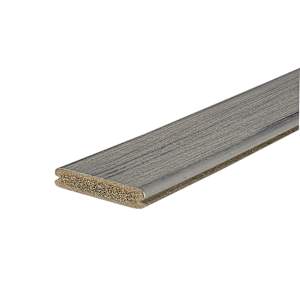 Trex Transcend Composite Patio Board Grooved Edge Island Mist 5 1/2 in x 12 ft