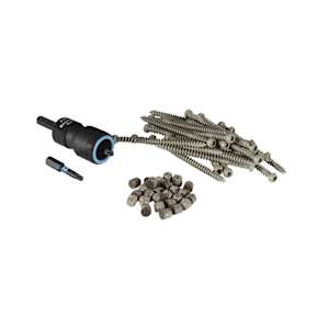 Trex Pro Plug Decking Screws and Plugs Spiced Rum 2 3/4 in Pkg/150