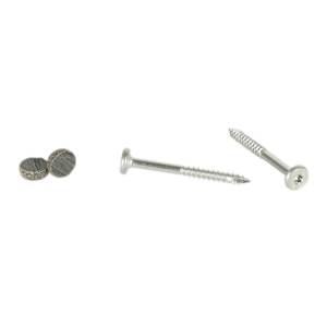 Trex Pro Plug Fascia Screws and Plugs Trex Island Mist 1 7/8 in Pkg/100
