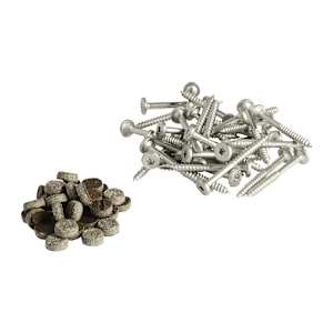Trex Pro Plug Fascia Screws and Plugs Spiced Rum 1 7/8 in Pkg/100