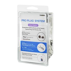Trex Pro Plug Fascia Screws and Plugs Spiced Rum 1 7/8 in Pkg/100