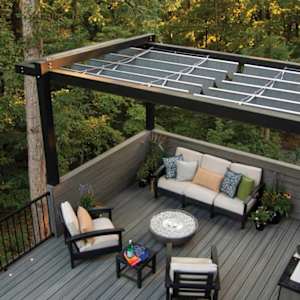 Trex Transcend Composite Patio Board Square Edge Island Mist 5 1/2 in x 20 ft