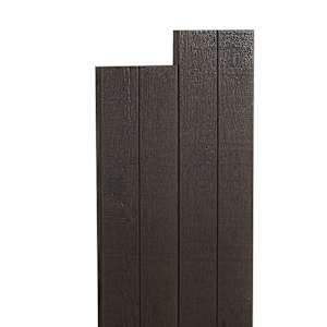 Canexel Dark Roast Outdoor Siding Vstyle 12 in. x 12 ft.