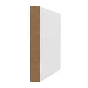 Rectangular Wood Fibre Baseboard 1/2 in. x 3 1/2 in. x 8 ft.