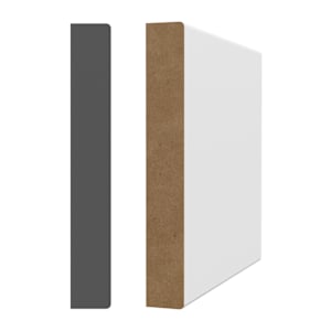 Rectangular Wood Fibre Baseboard 1/2 in. x 3 1/2 in. x 8 ft.