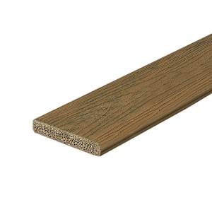 Trex Transcend Composite Patio Board Square Edge Havana Gold 5 1/2 in x 16 ft