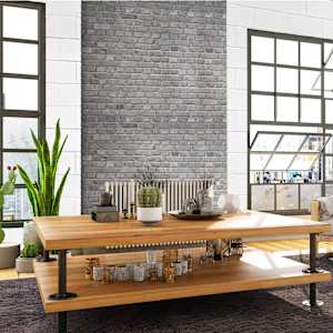 Nunavut Grey Deco Brick
