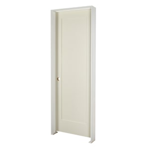 Porte prémontée Madison 28 po gauche bâti 4 9/16 po