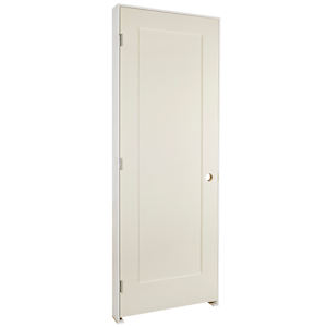 Porte prémontée Madison 28 po gauche bâti 4 9/16 po