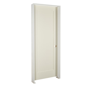 Porte prémontée Madison 32 po droite bâti 4 9/16 po