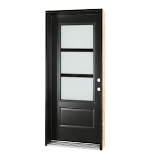 Acacia Steel Door 34 in. LH
