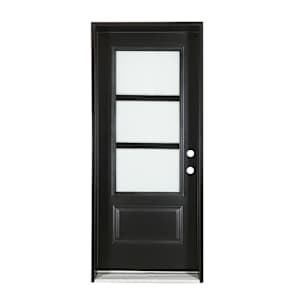 Acacia Steel Door 34 in. LH