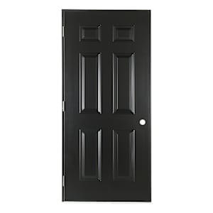 Shed Steel Door 36 in. LH