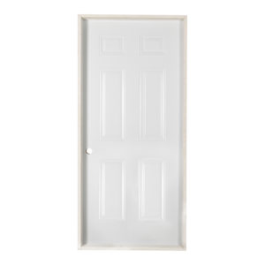 Shed Steel Door 36 in. LH