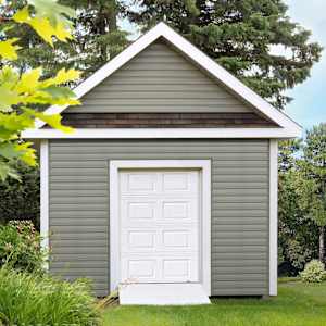 Porte de cabanon non isolée 5 pi x 7 pi OptiShed