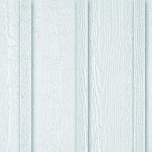 Canexel White Outdoor Siding Board & Batten 12 in. x 12 ft.