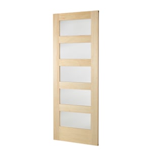 Sanded Glass Shaker Door 28 in.