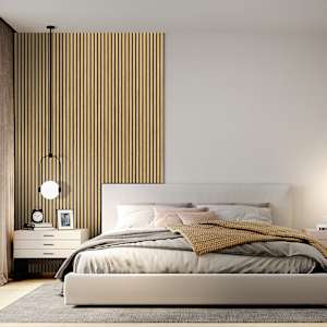 Light Oak Decorative Wall Panel 24 in. X 95 in.