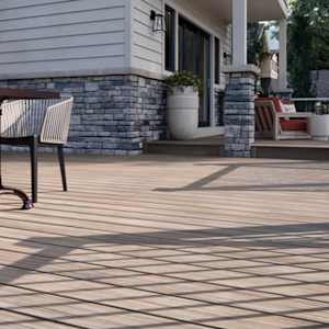 Trex Enhance Naturals Composite Patio Board Square Edge Honey Grove 5 1/2 in x 16 ft
