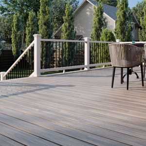 Trex Enhance Naturals Composite Patio Board Square Edge Honey Grove 5 1/2 in x 16 ft