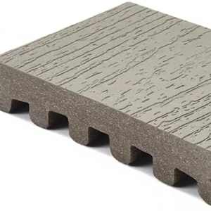 Planche de patio composite Trex Enhance Basics rainurée Tide Pool 5 1/2 po x 20 pi