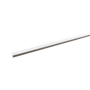 Charcoal Aluminum J Moulding 1/2 in. x 10 ft.
