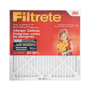 3M Filtrete 1000 Furnace Filter 20 in. x 20 in.