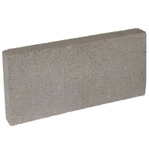 Bloc de béton plein 16 po x 1 5/8 po x 8 po