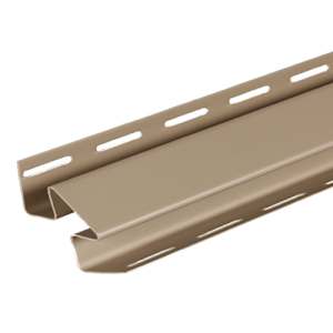 Pebble Clay Vinyl Inside Corner Moulding 7/8 in. x 10 ft.
