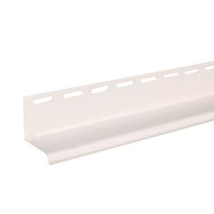 White Vinyl Drip Moulding 12 ft. 6 in.