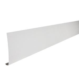 White Aluminum Fascia 10 in. x 10 ft.
