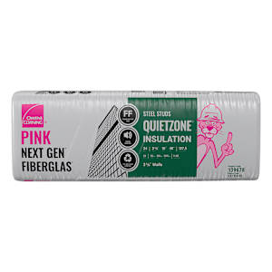 OWENS CORNING QuietZone Next Gen Acoustic Insulation 3 5/8 in. x 16 in.