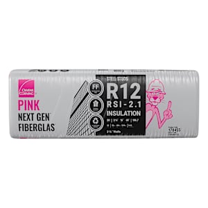 OWENS CORNING Fibreglass Next Gen R-12 Thermal Insulation 3 5/8 in. x 16 in.