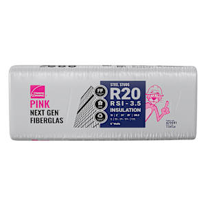 Laine isolante R-20 Next Gen Fiberglas 6 po x 24 po OWENS CORNING