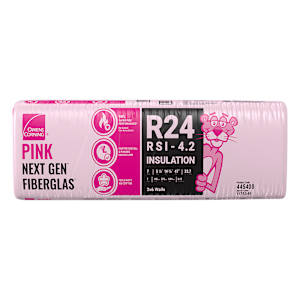 OWENS CORNING Fibreglass Next Gen R-24 Thermal Insulation 5 1/2 in. x 14 3/4 in.